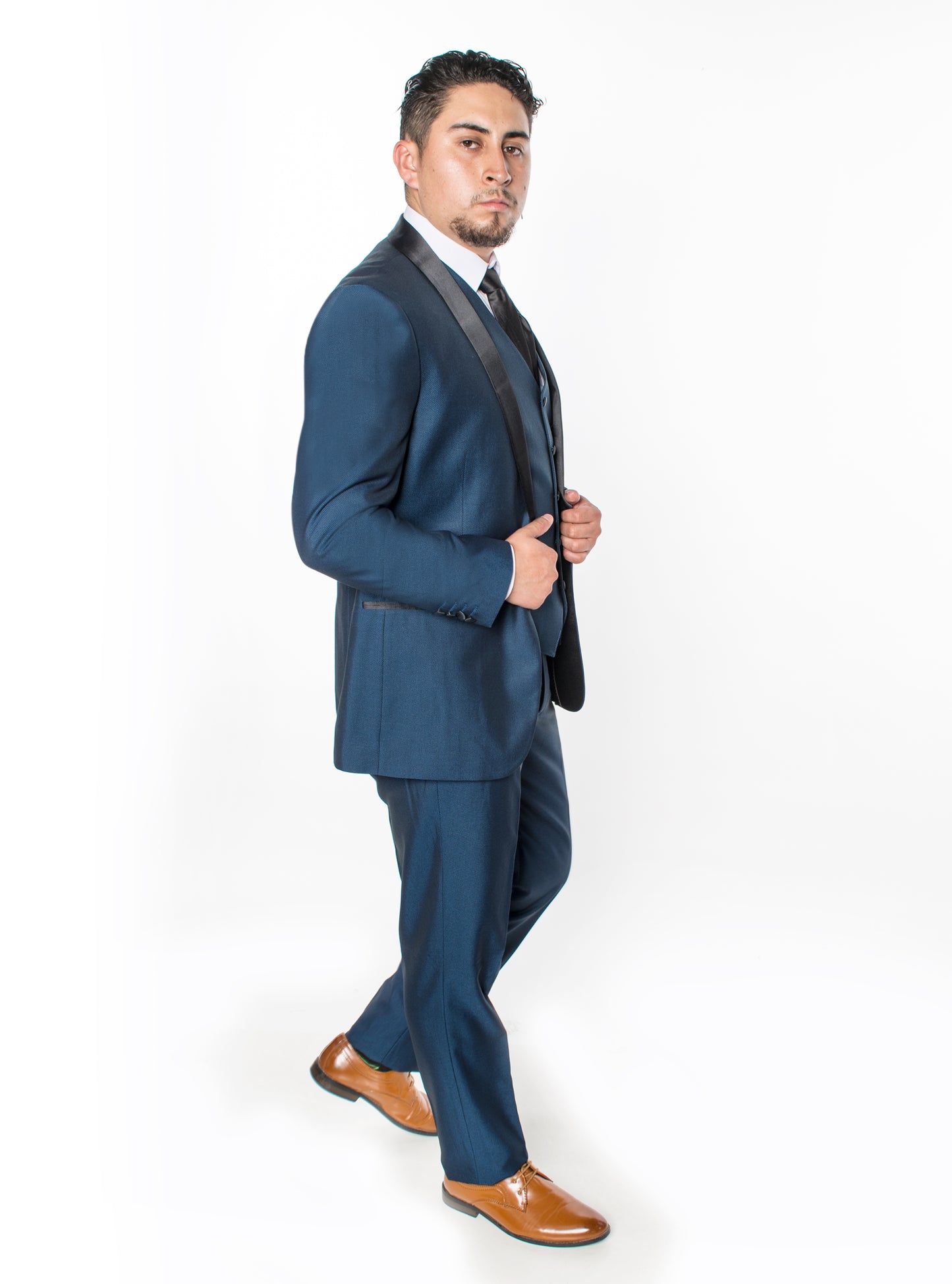 3 Piece Slim Fit Tuxedo - Midnight Blue (1264504)