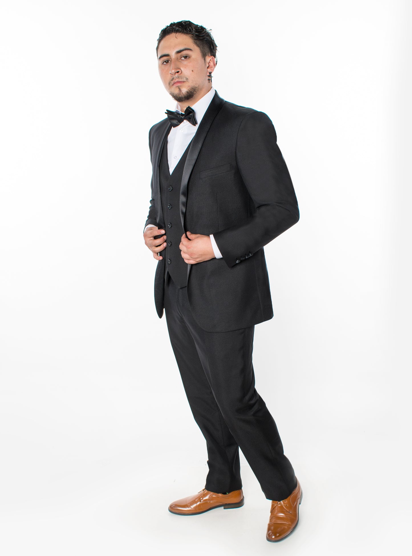 3 Piece Slim Fit Tuxedo - Black (1874501)