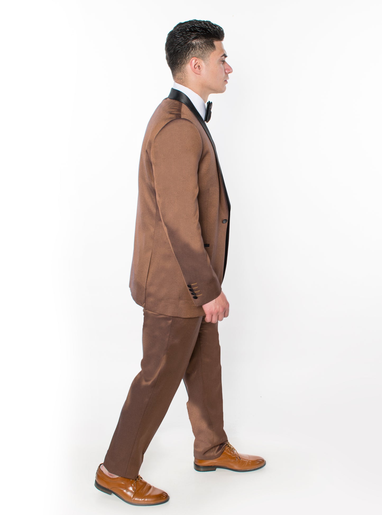 3 Piece Slim Fit Tuxedo - Brown (1264507)