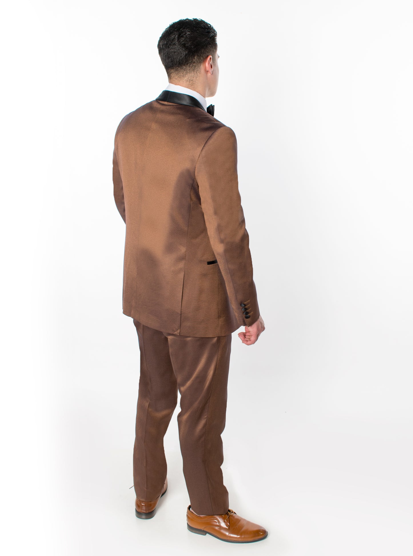 3 Piece Slim Fit Tuxedo - Brown (1264507)