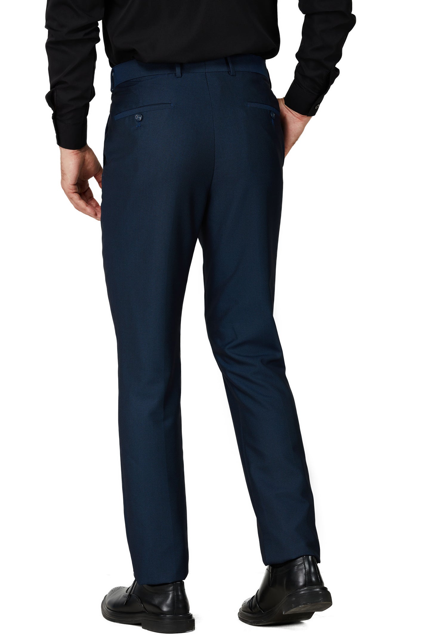 Slim Fit Dress Pants - Indigo (264504)