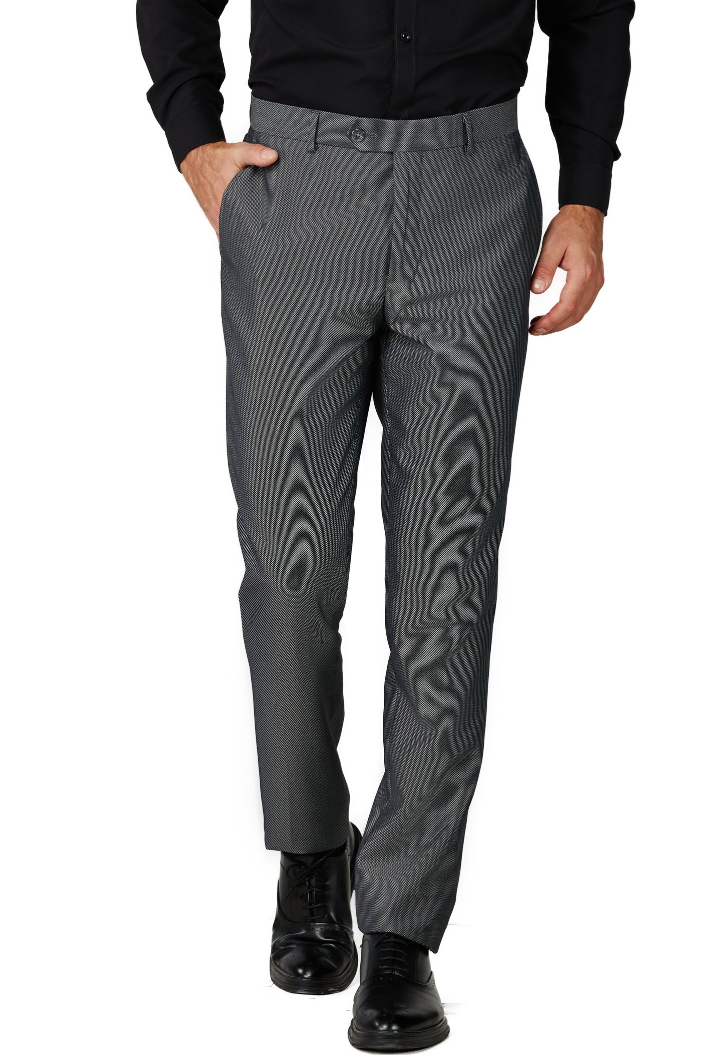 Slim Fit Dress Pants - Grey (264503)