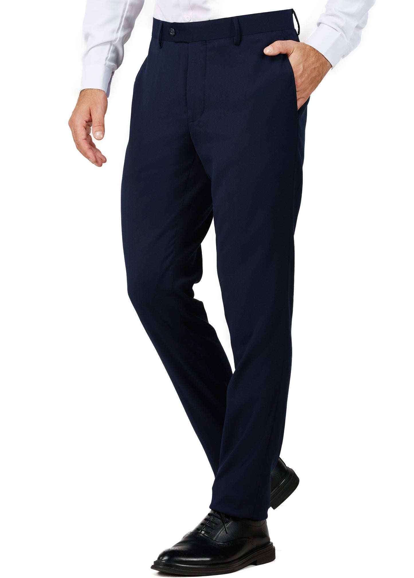 Slim Fit Dress Pants - Navy (874502)