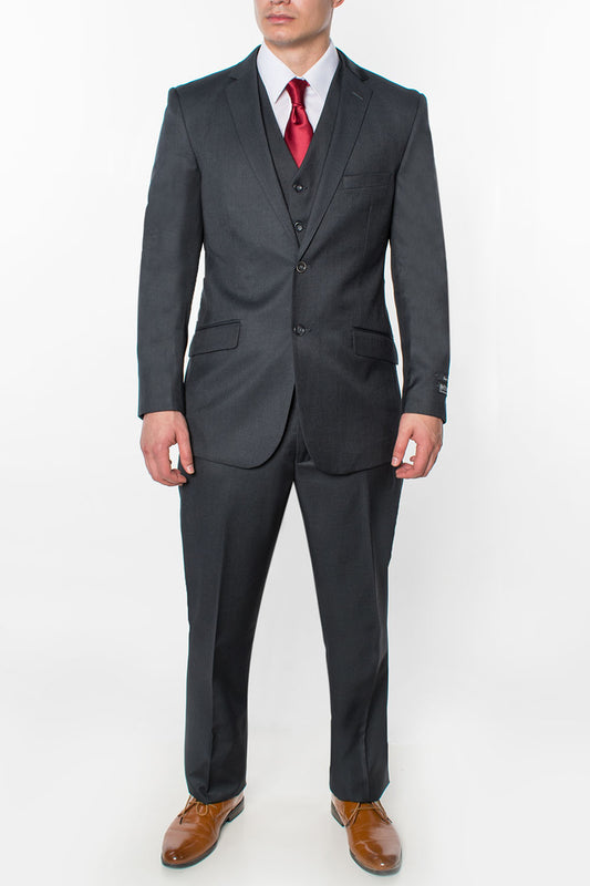 3 Piece Slim Fit Suit - Charcoal (874505S)