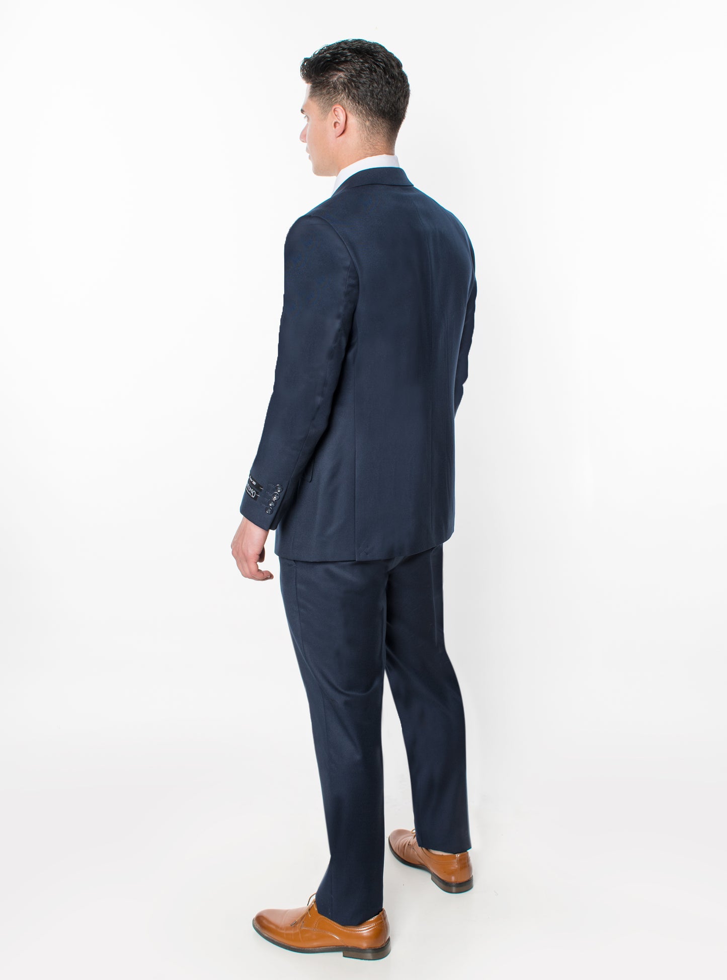 3 Piece Slim Fit Suit - Navy (874502S)