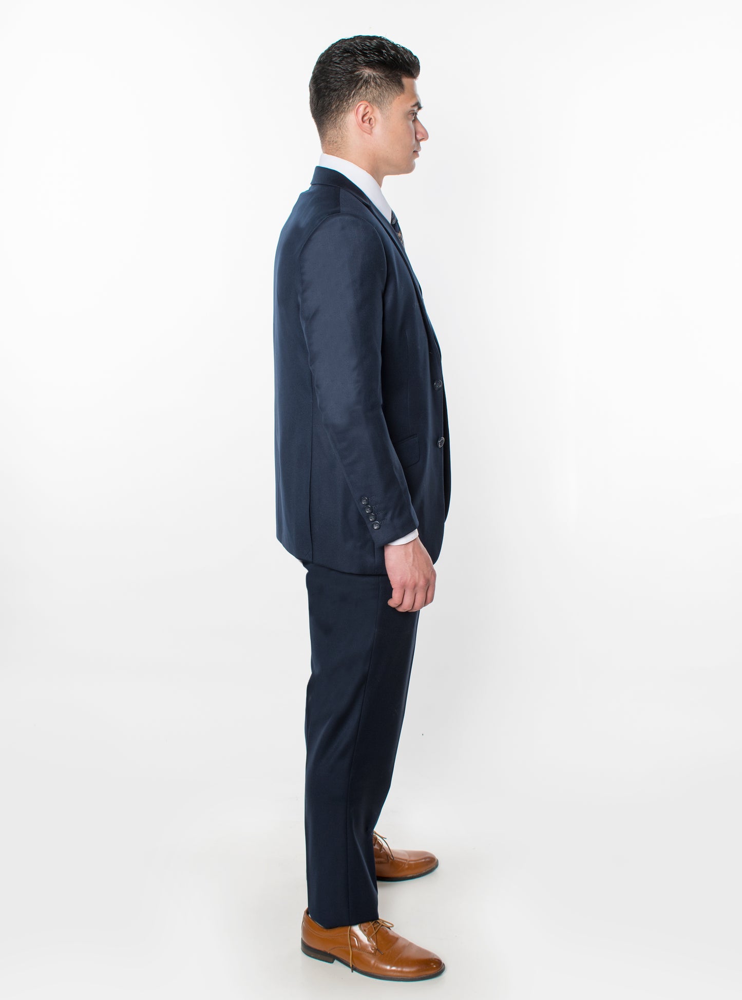 3 Piece Slim Fit Suit - Navy (874502S)