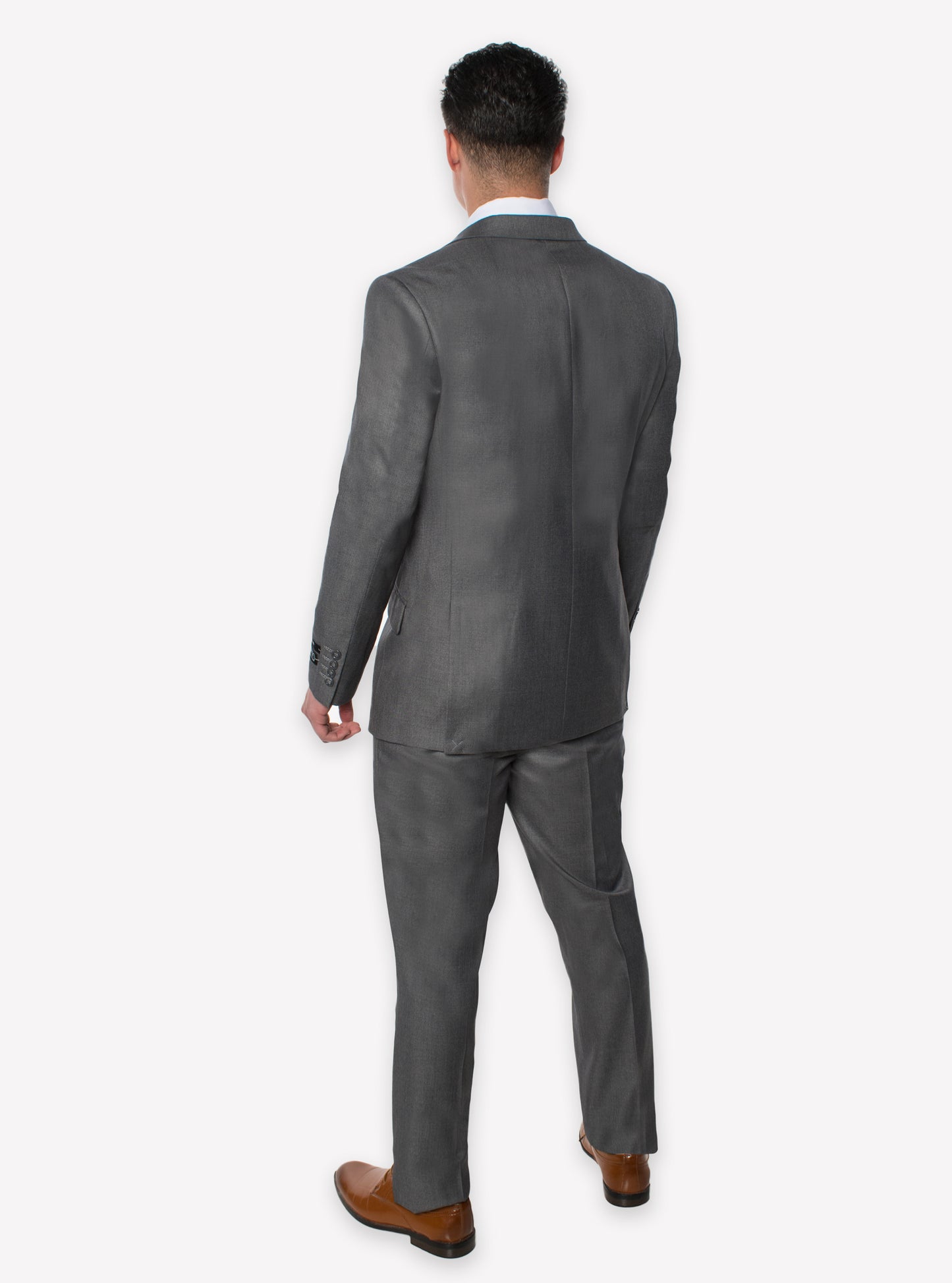 3 Piece Classic Fit Suits - True Grey (874513R)