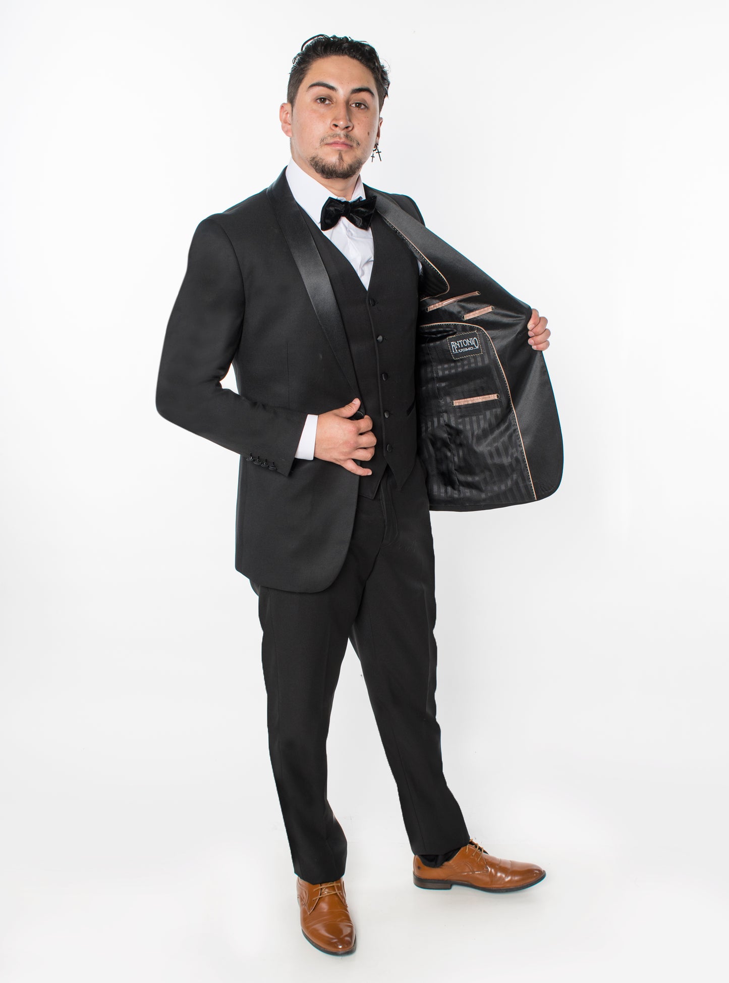 3 Piece Slim Fit Tuxedo - Black (1874501)