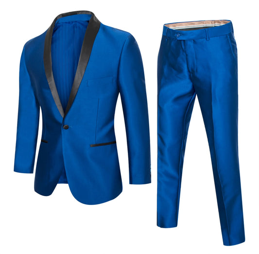 2 Piece Slim Fit Tuxedo - Royal Blue (2ST970904)