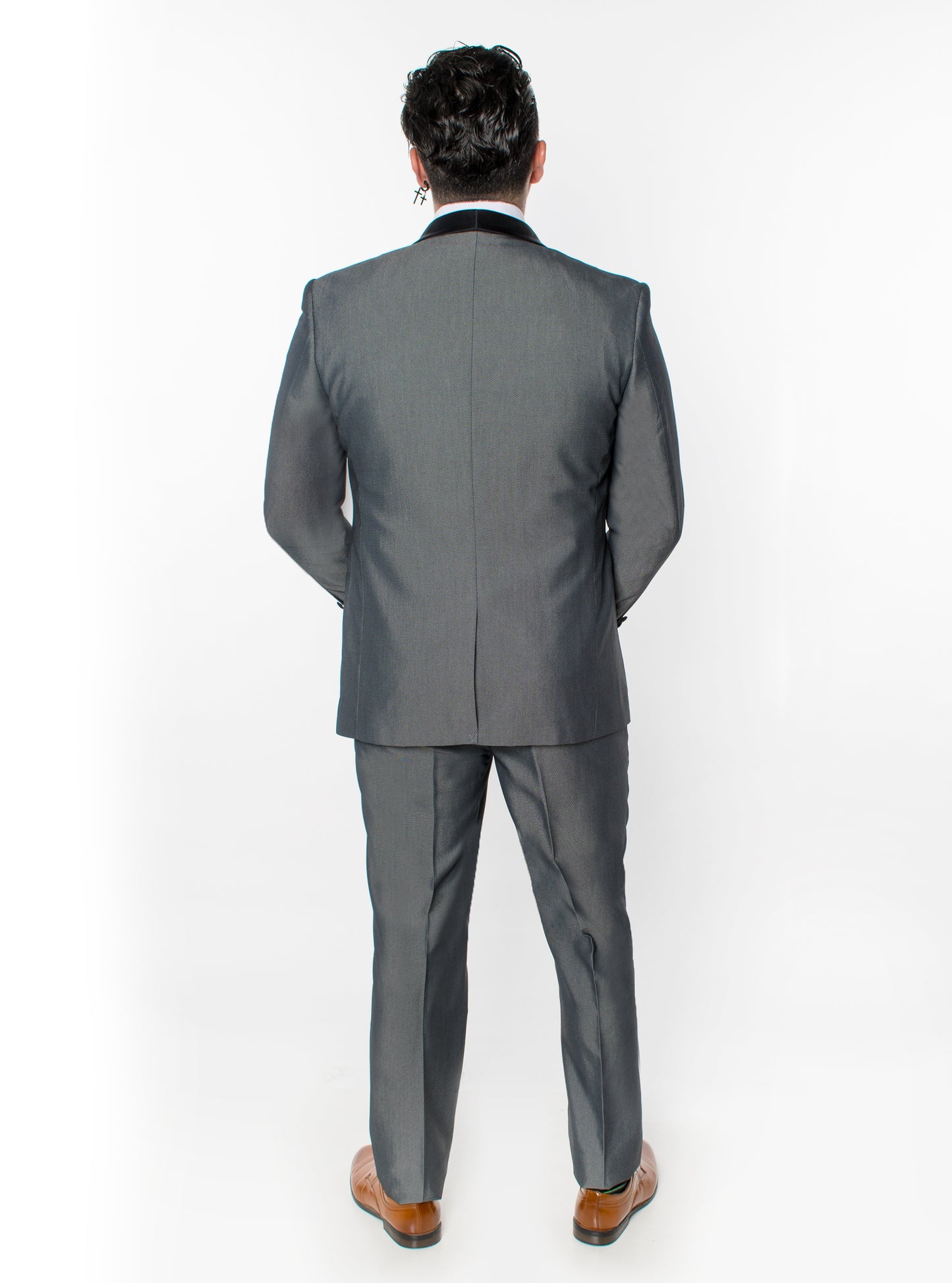 3 Piece Slim Fit Tuxedo - Grey (1264503)