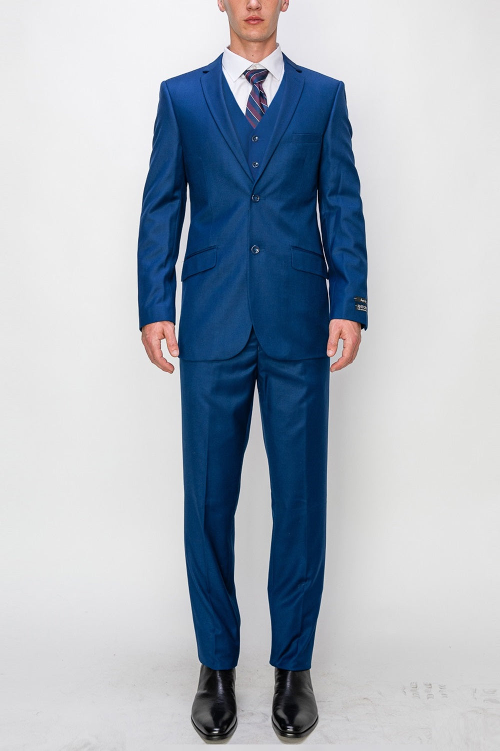 3 Piece Slim Fit Suit - Blue (874504S)