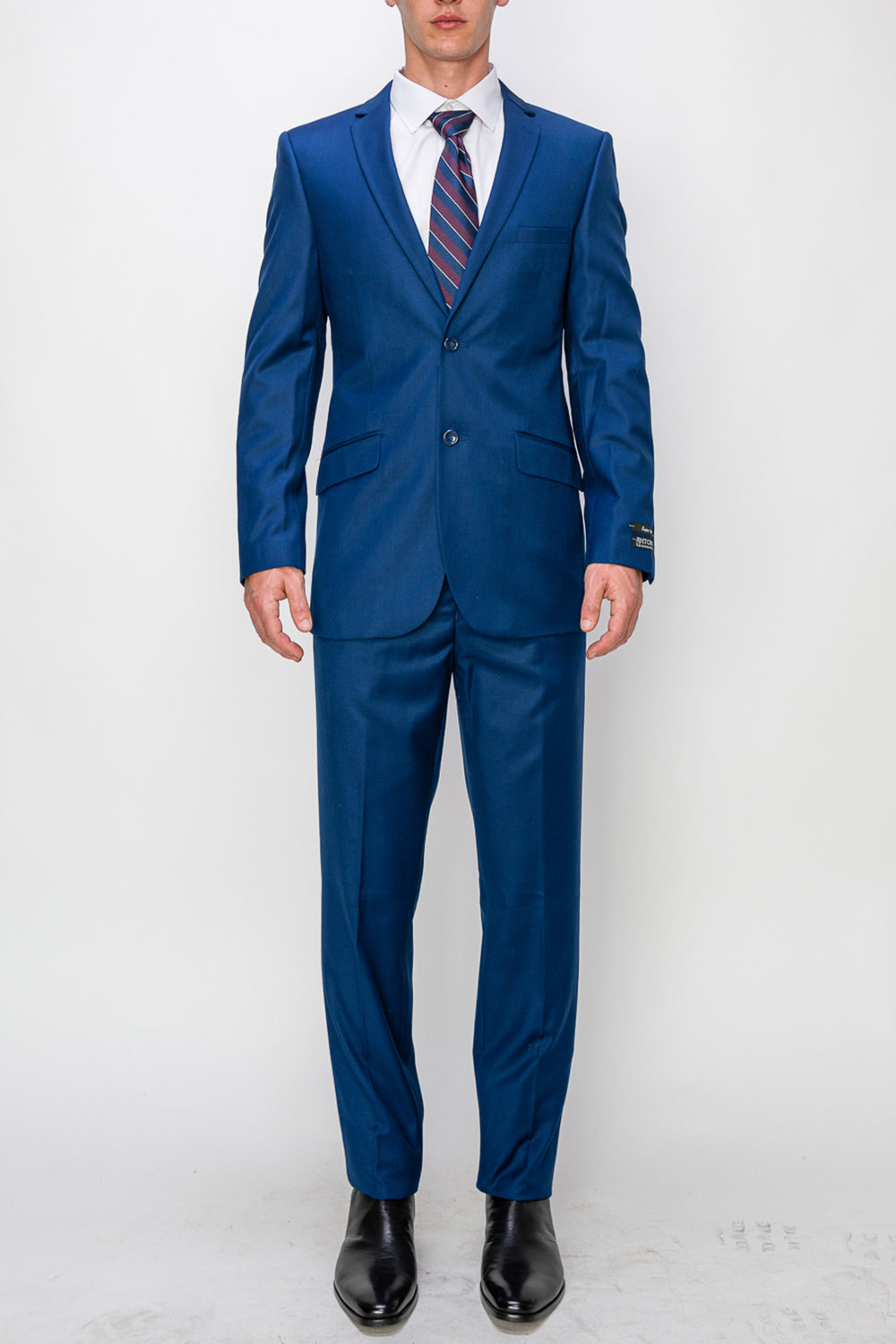 2 Piece Slim Fit Single Breasted Suits - Indigo (2N874504)