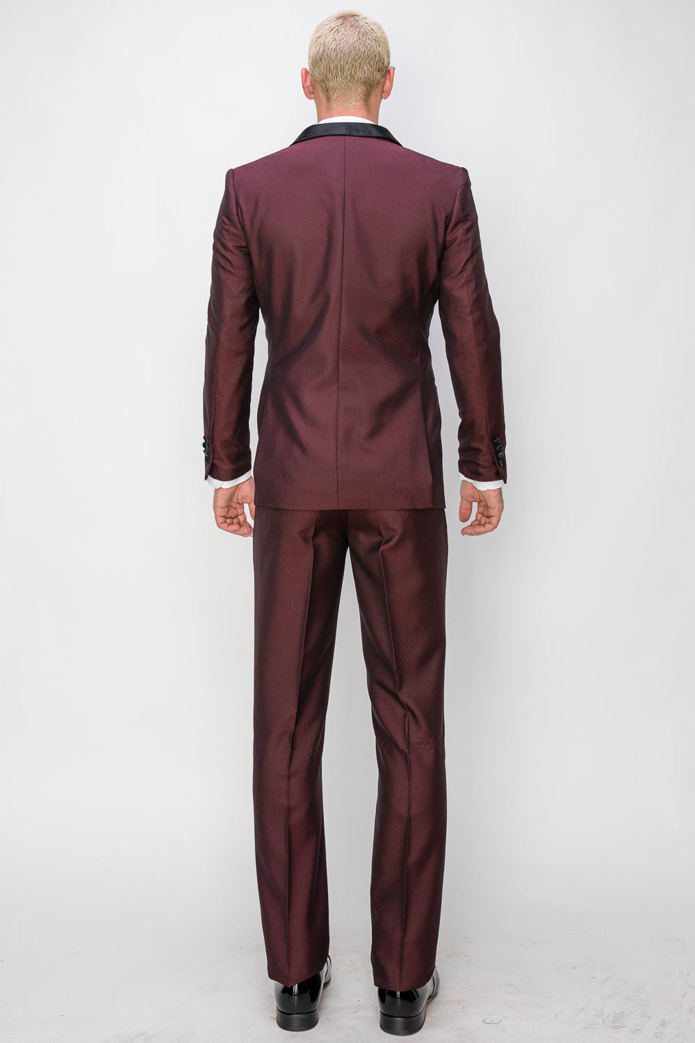 3 Piece Slim Fit Tuxedo - Maroon (1264510)