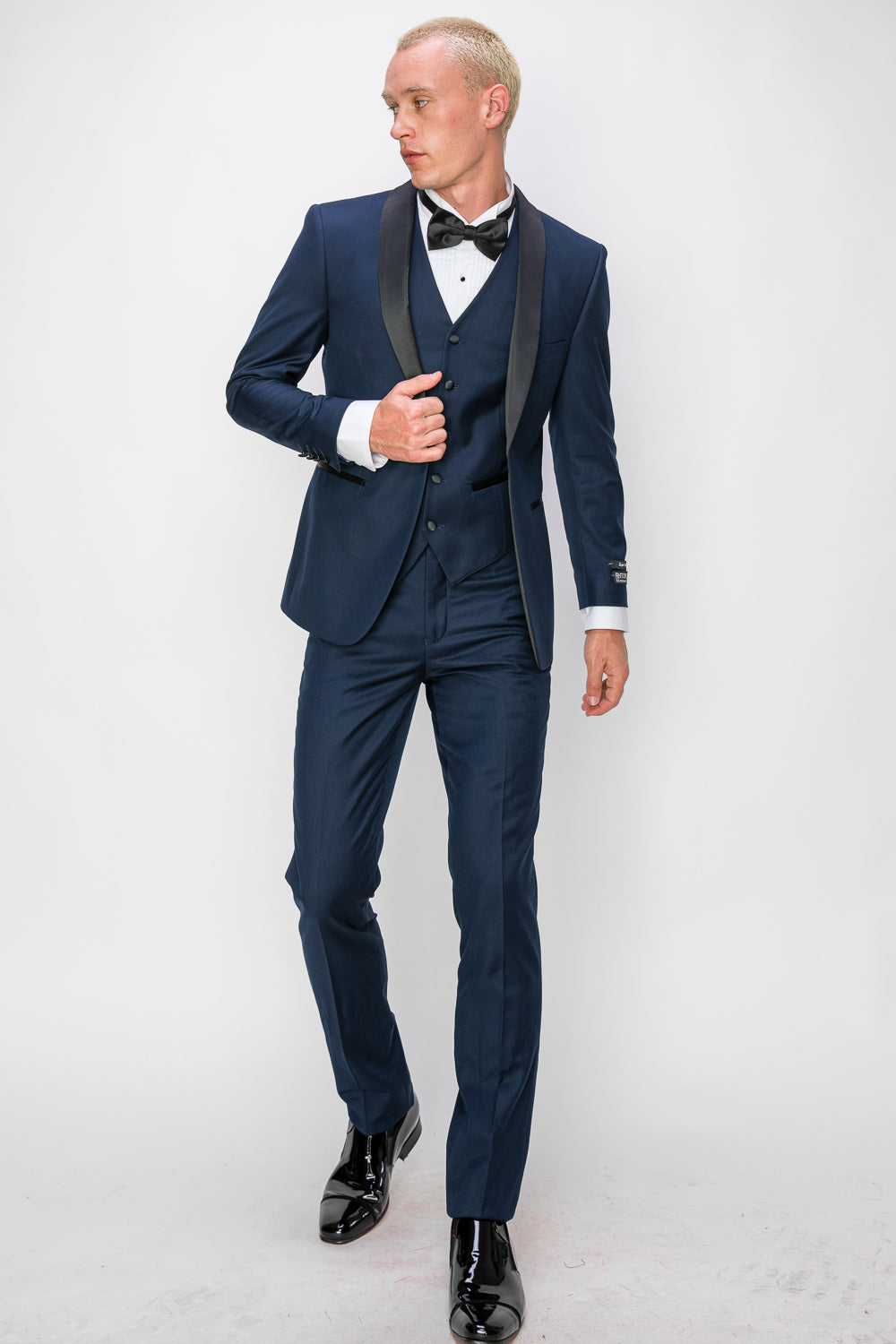 3 Piece Slim Fit Tuxedo - Navy (1874502)