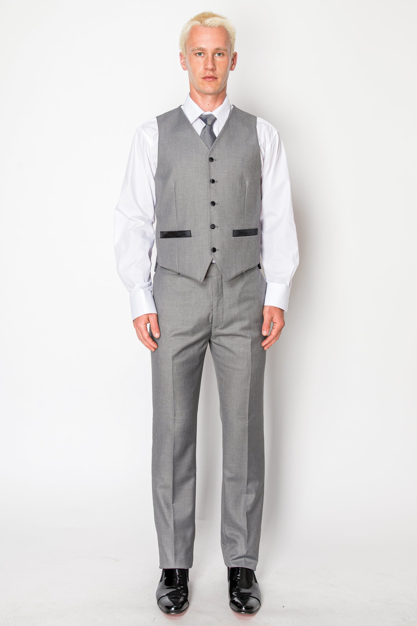 3 Piece Slim Fit Tuxedo - Grey (1874506)