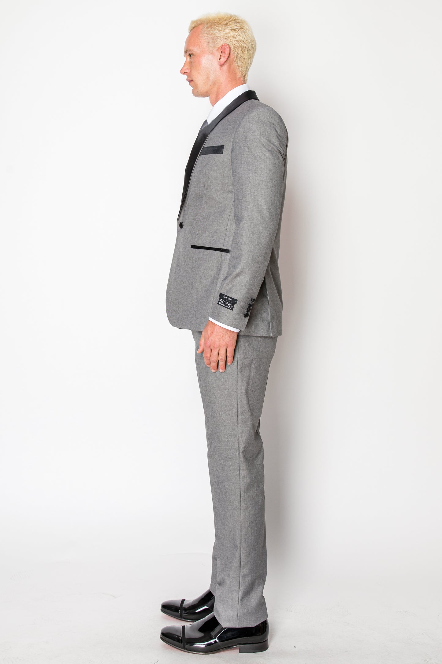 3 Piece Slim Fit Tuxedo - Grey (1874506)