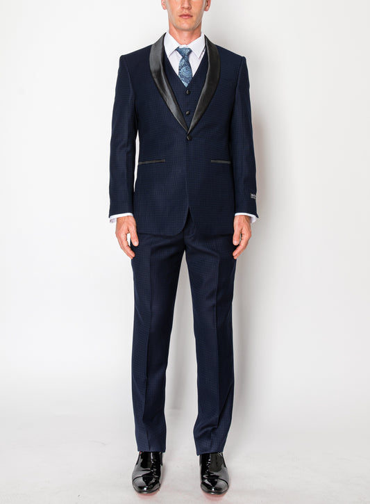 3 Piece Slim Fit Tuxedo - Navy (1560802)