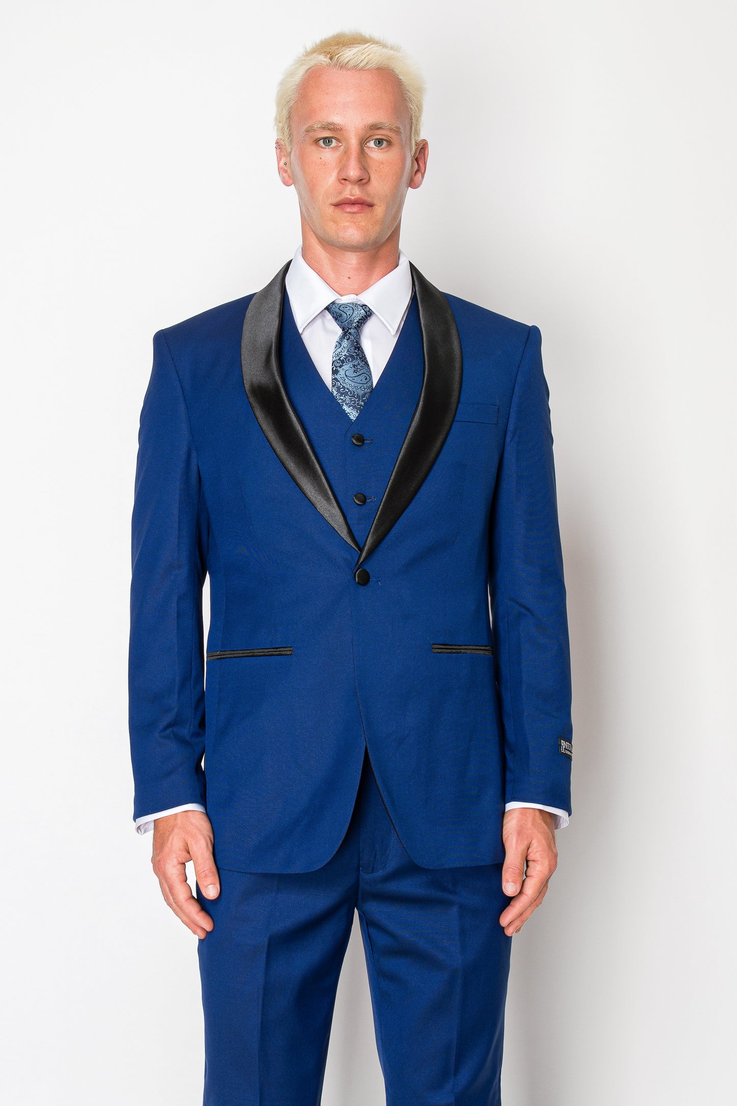 3 Piece Slim Fit Tuxedo - Blue (1264508)