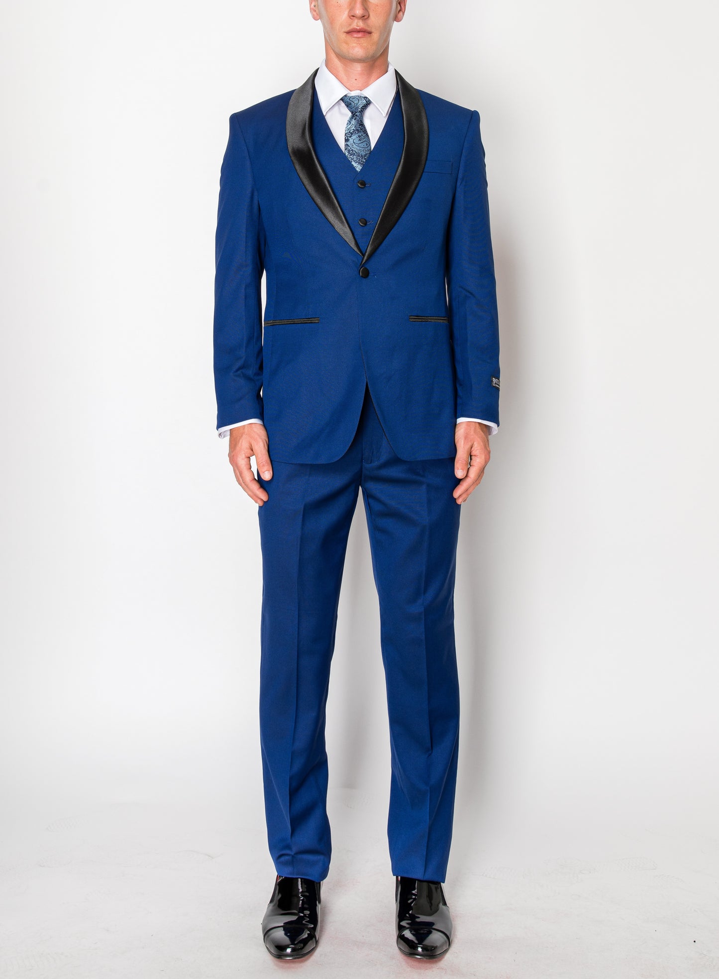 3 Piece Slim Fit Tuxedo - Blue (1264508)