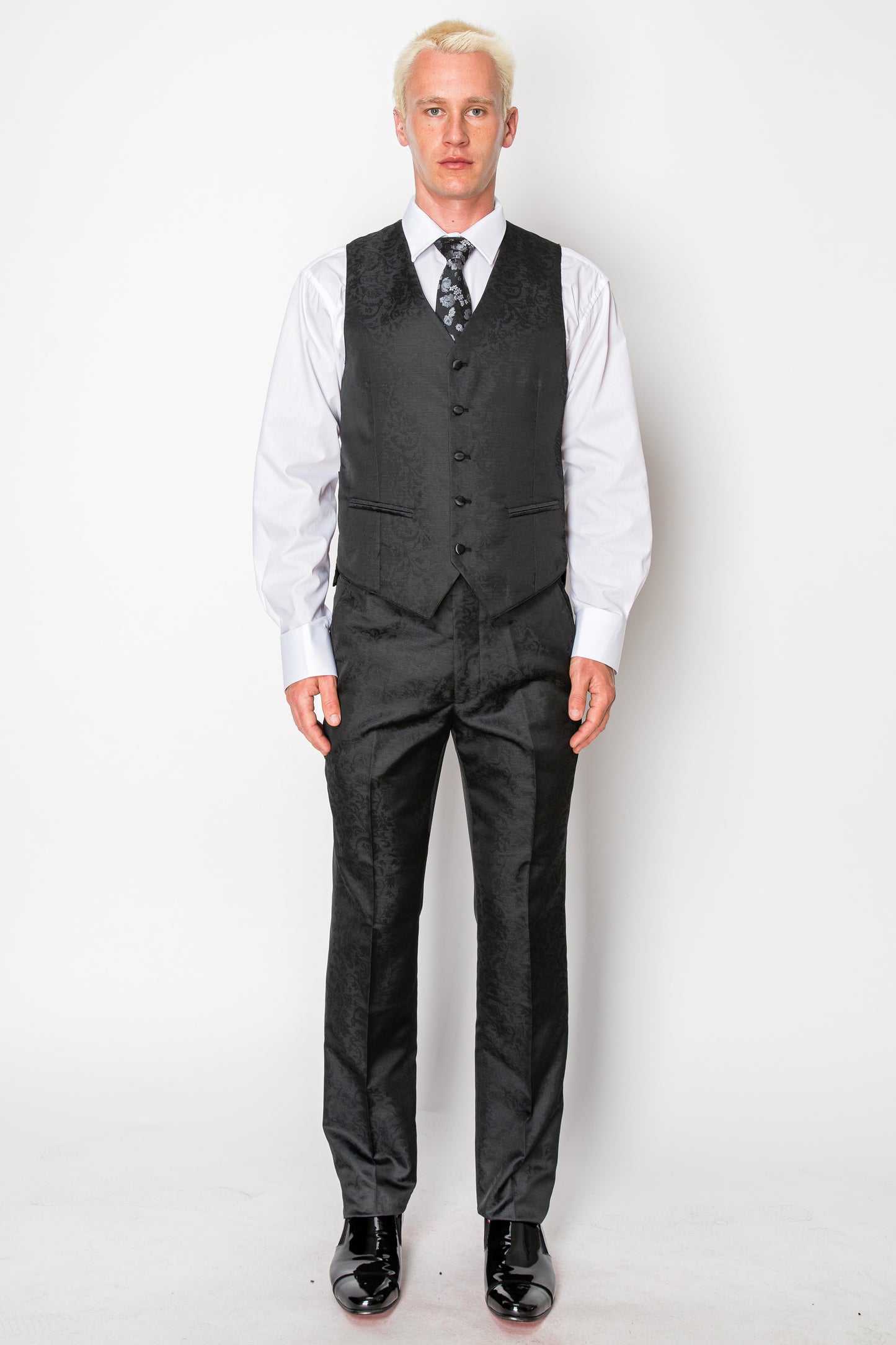 3 Piece Slim Fit Tuxedo - Charcoal (1803301)