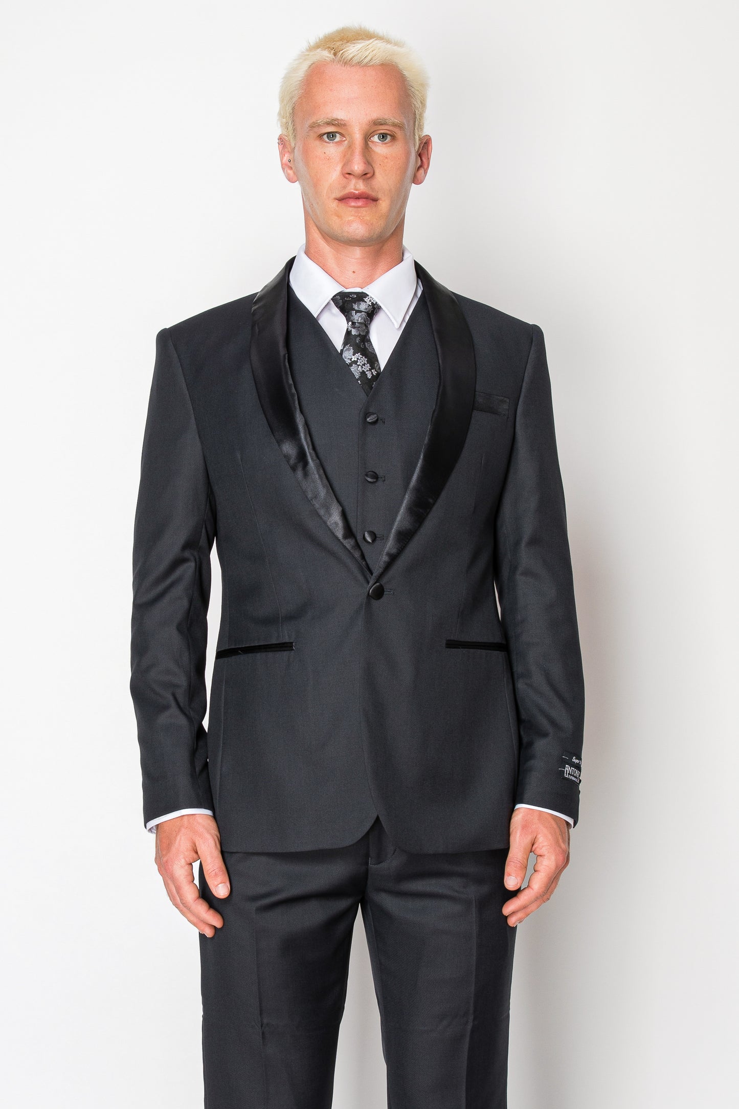 3 Piece Slim Fit Tuxedo - Black (1874505)