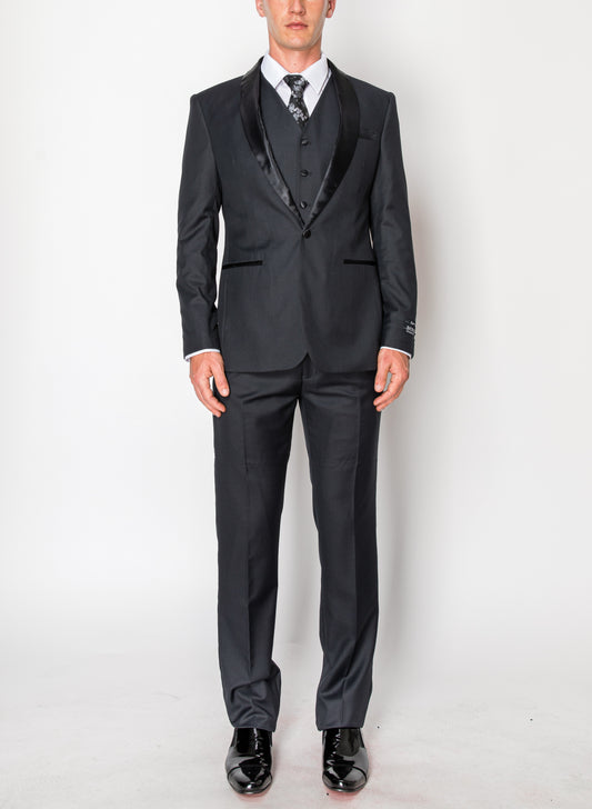 3 Piece Slim Fit Tuxedo - Black (1874505)