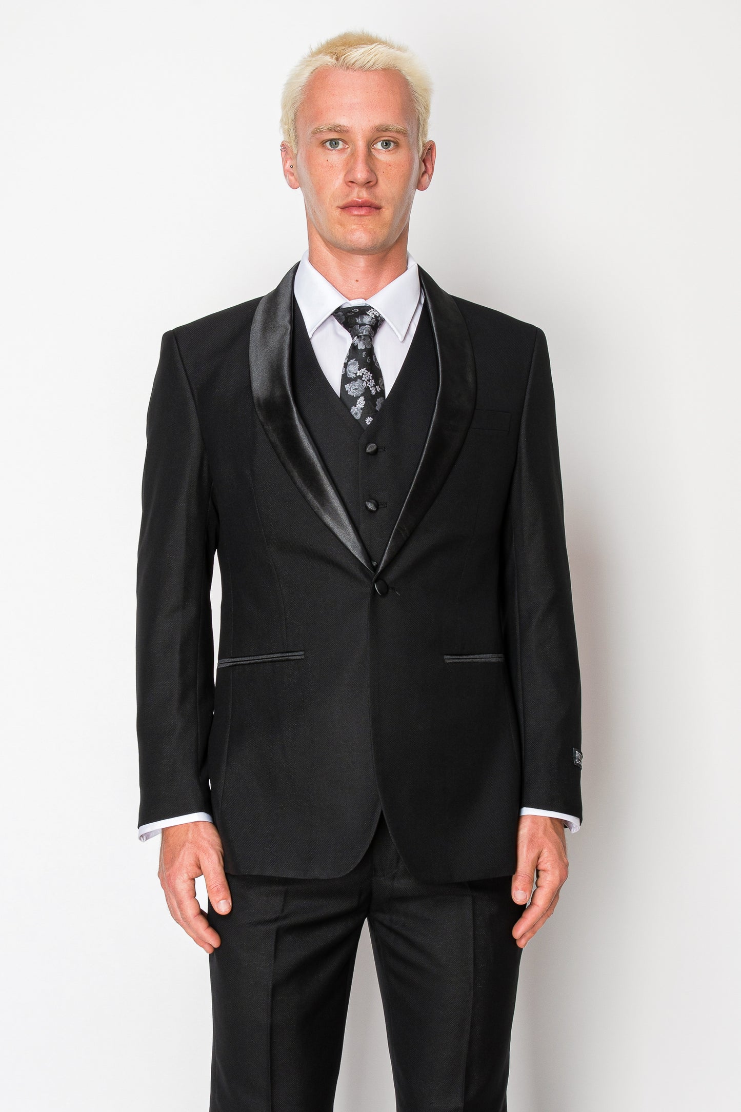 3 Piece Slim Fit Tuxedo - Black (1264501)