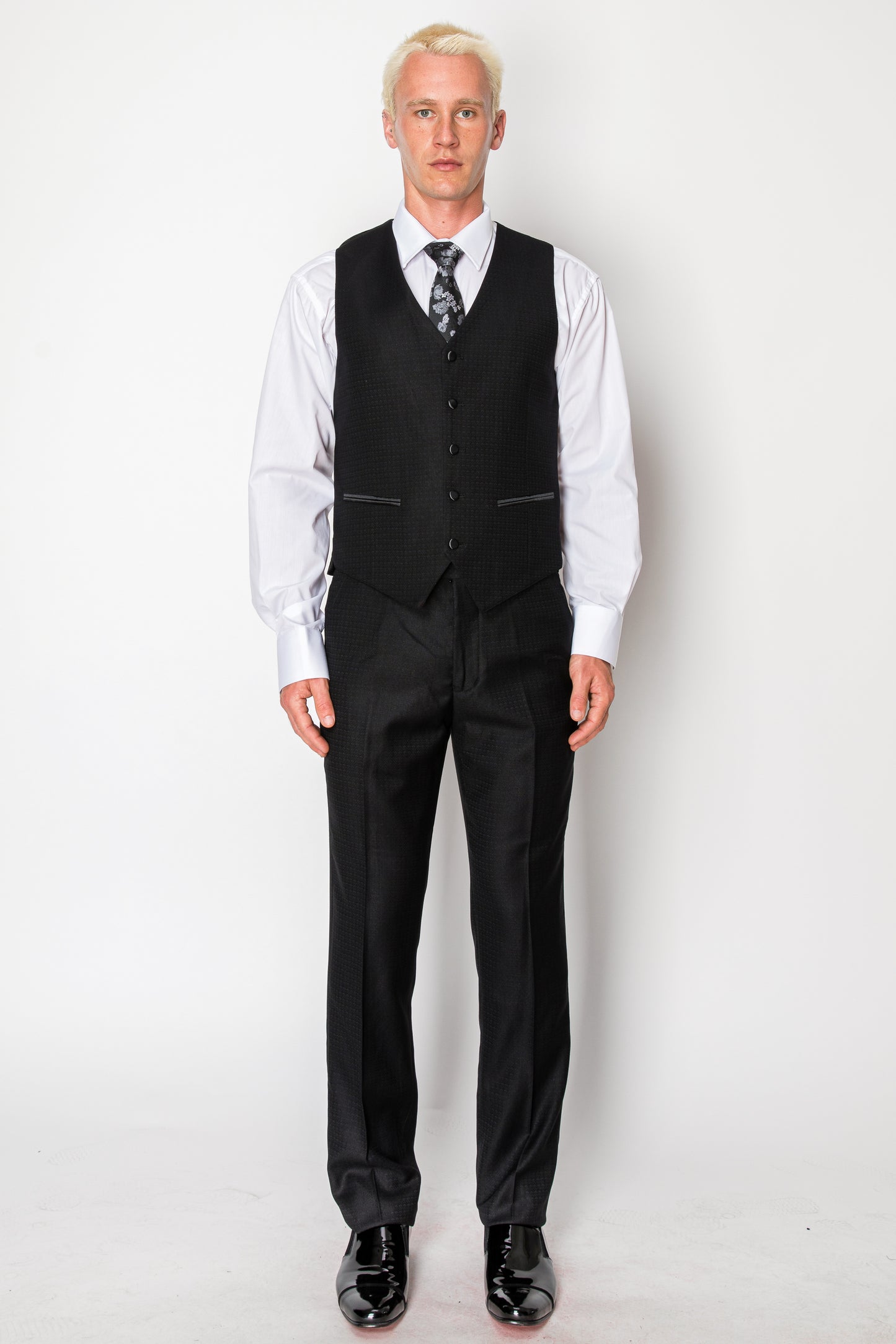 3 Piece Slim Fit Tuxedo - Black (1560801)