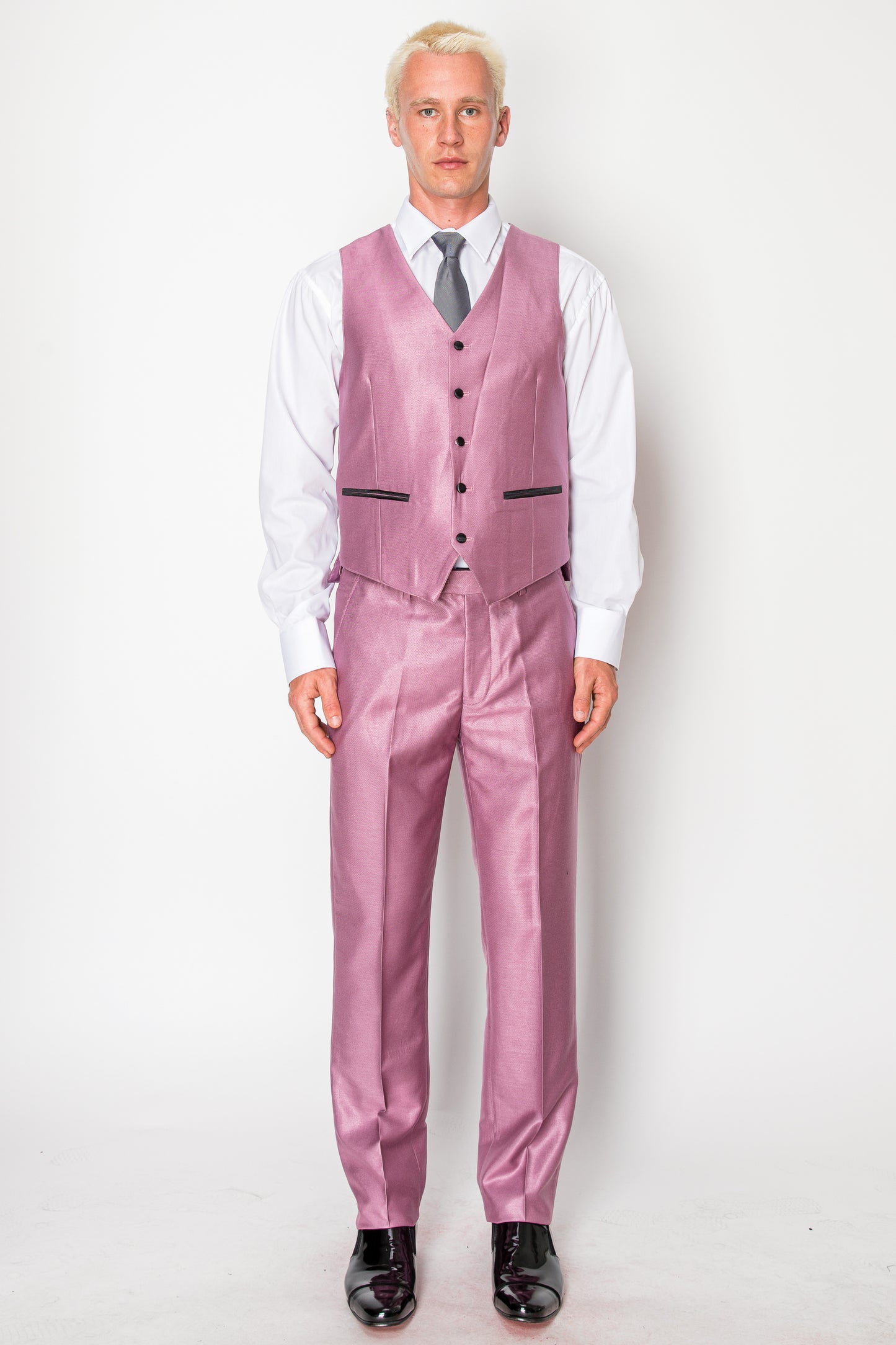 3 Piece Slim Fit Tuxedo - Pink (1188915)