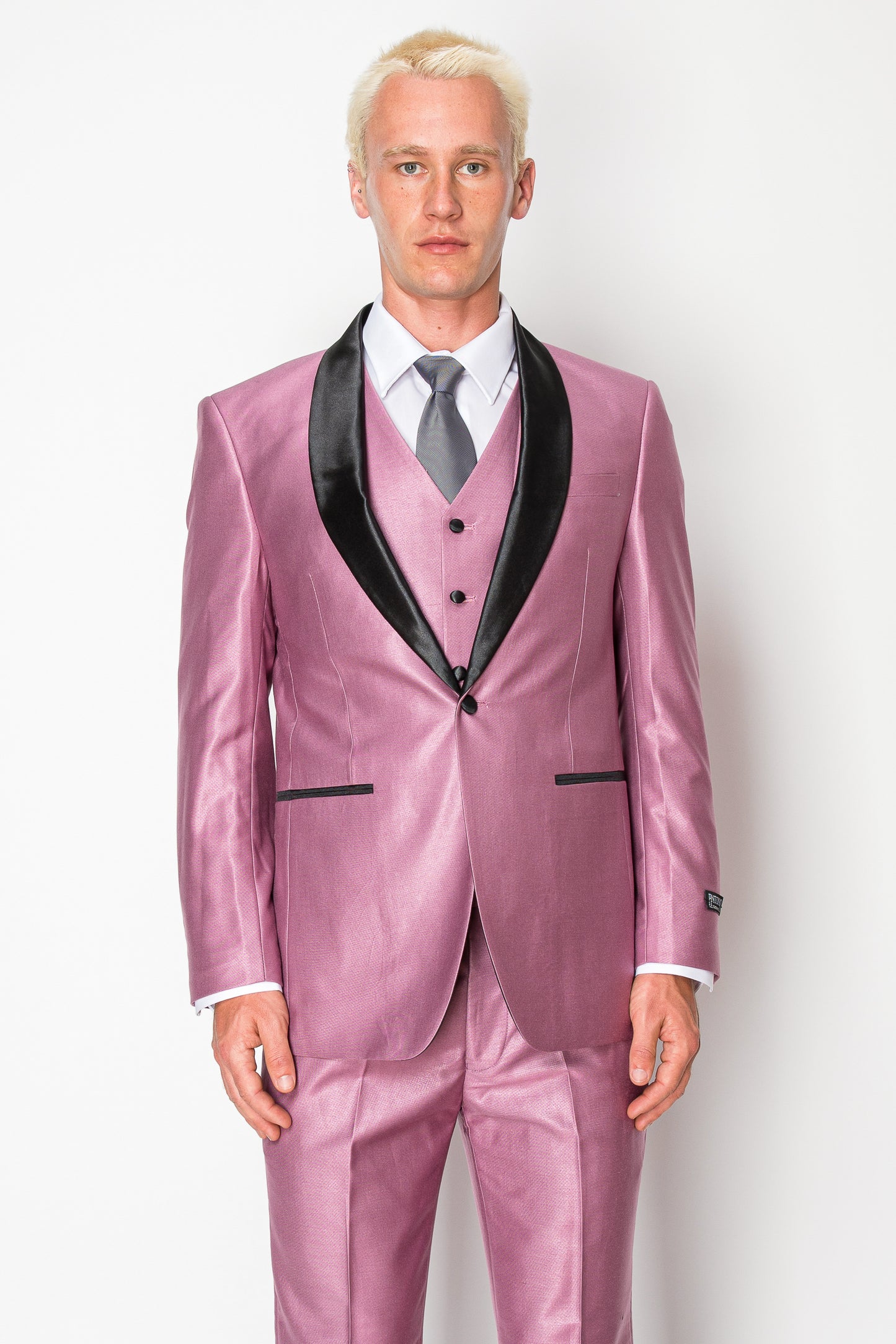 3 Piece Slim Fit Tuxedo - Pink (1188915)