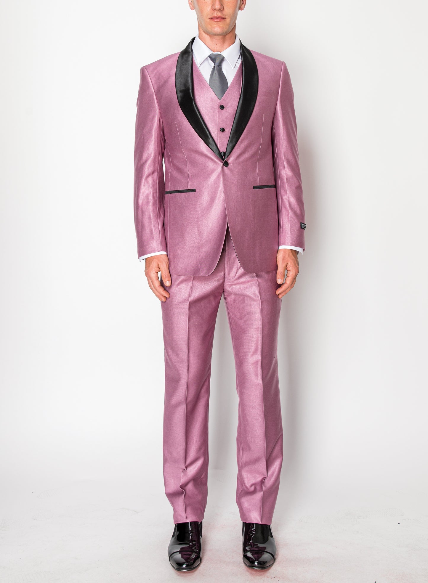 3 Piece Slim Fit Tuxedo - Pink (1188915)