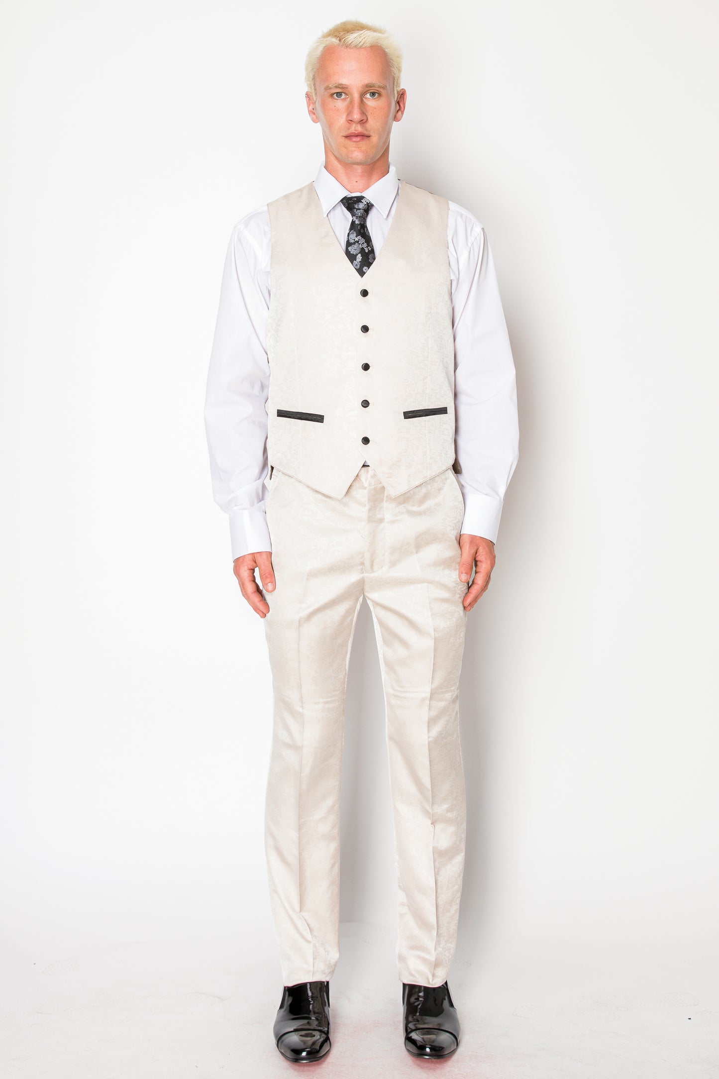 3 Piece Slim Fit Tuxedo - White (1803307)