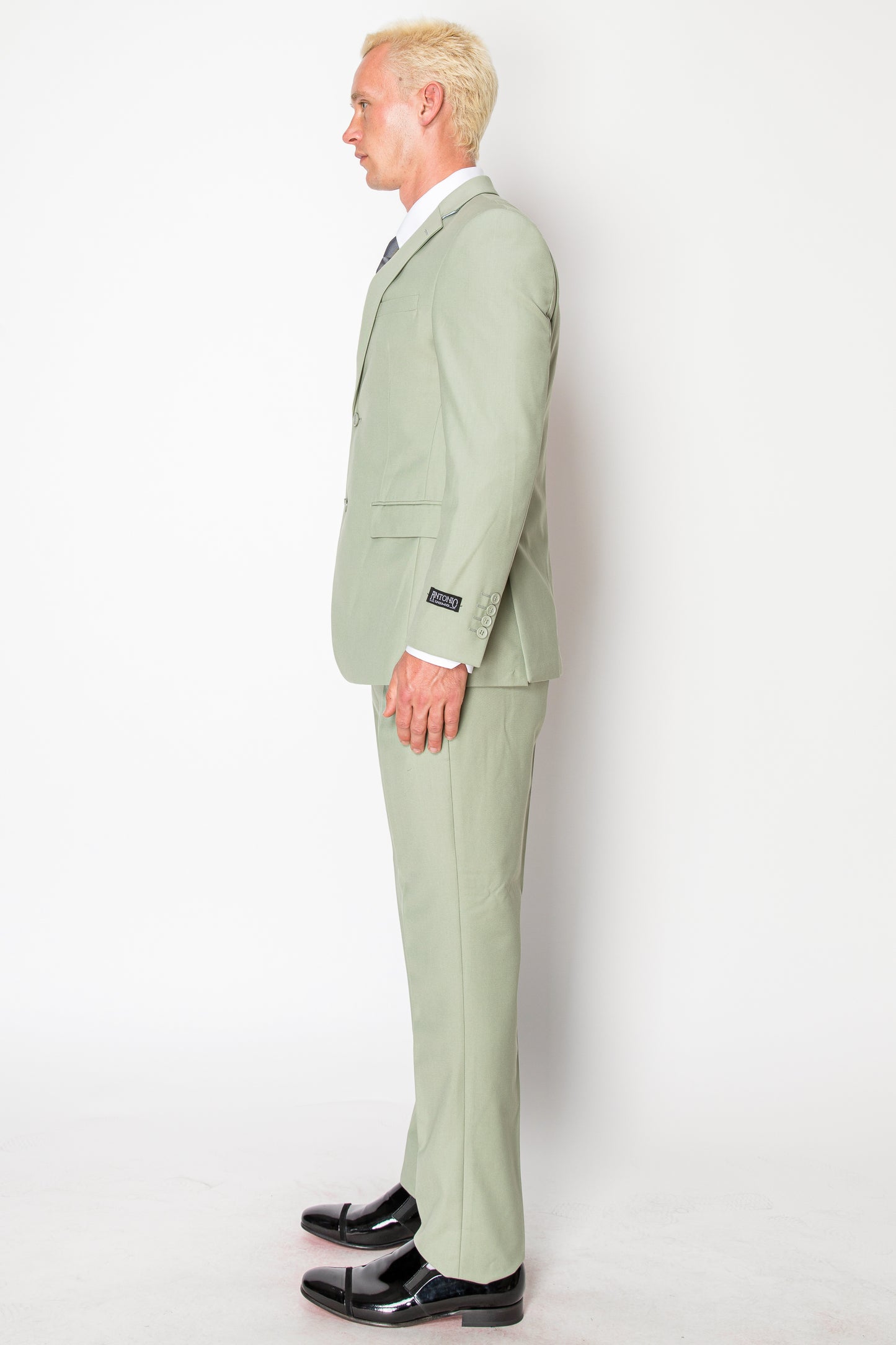 3 Piece Slim Fit Suit - Green (874516)