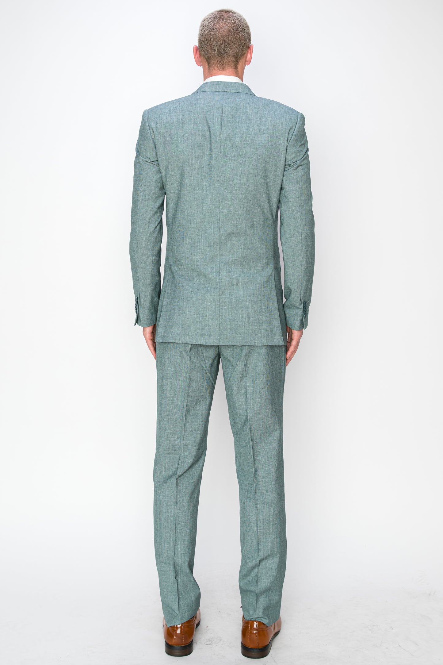 3 Piece Textured Suit (107111)