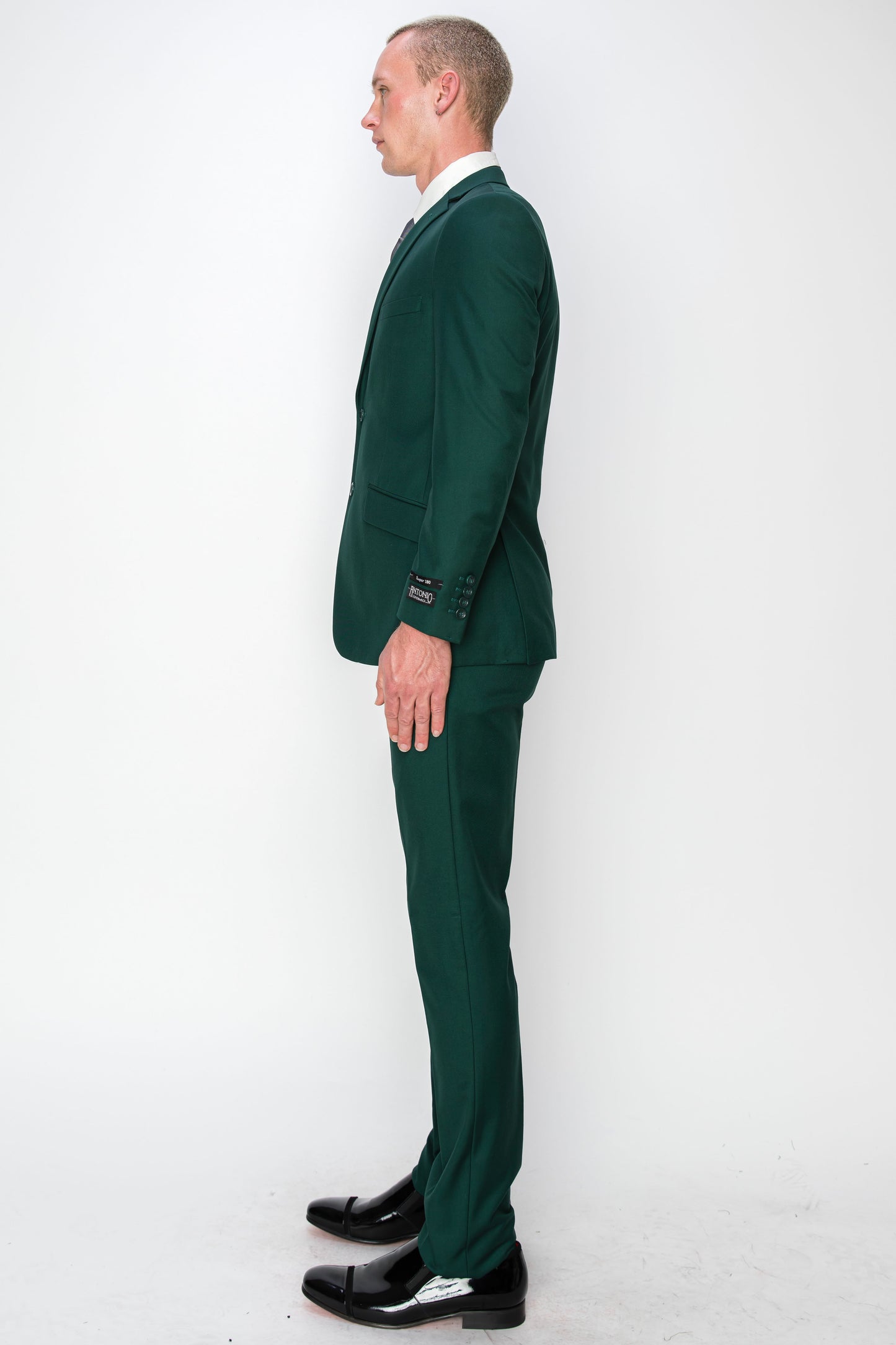 3 Piece Slim Fit Suit - Forest Green (874511S)