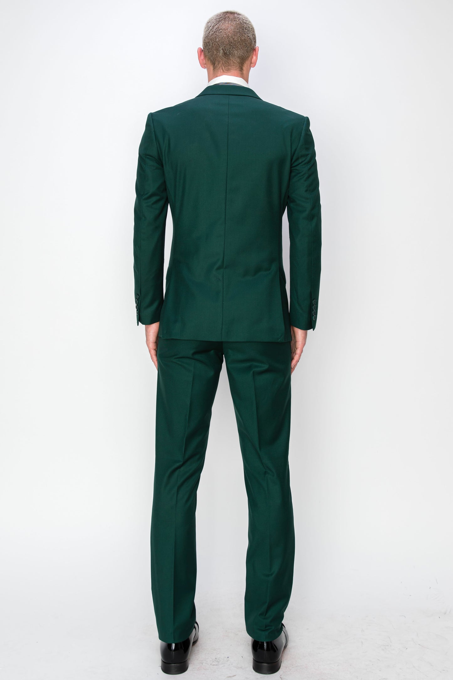 3 Piece Slim Fit Suit - Forest Green (874511S)