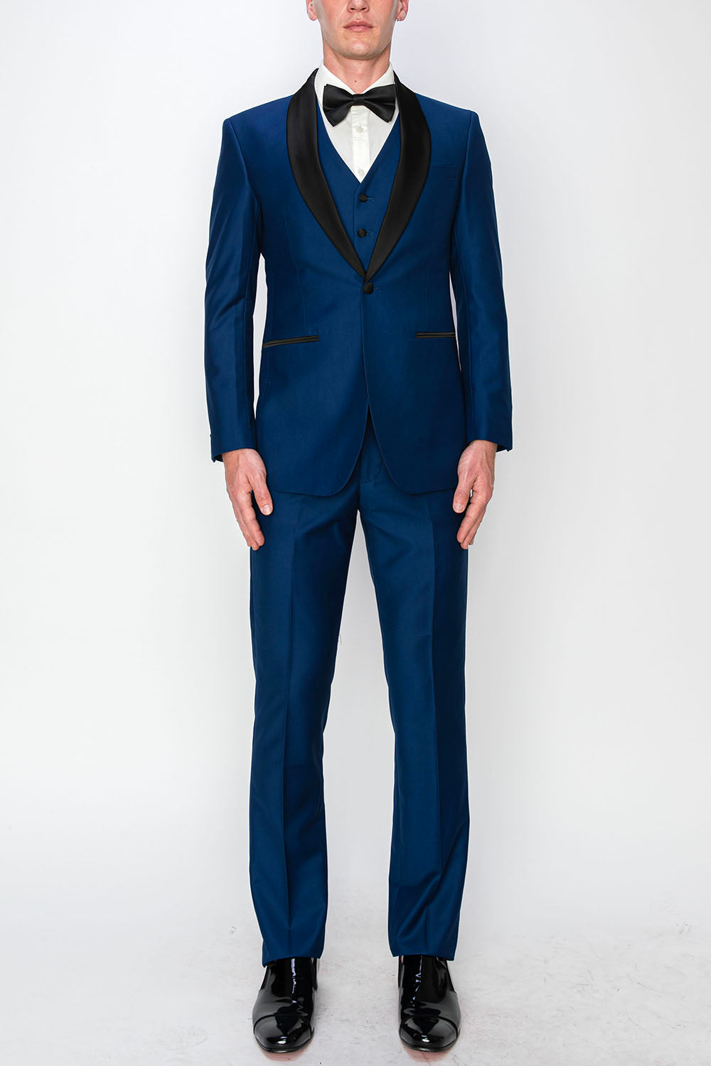 3 Piece Slim Fit Tuxedo - Blue (1188904)