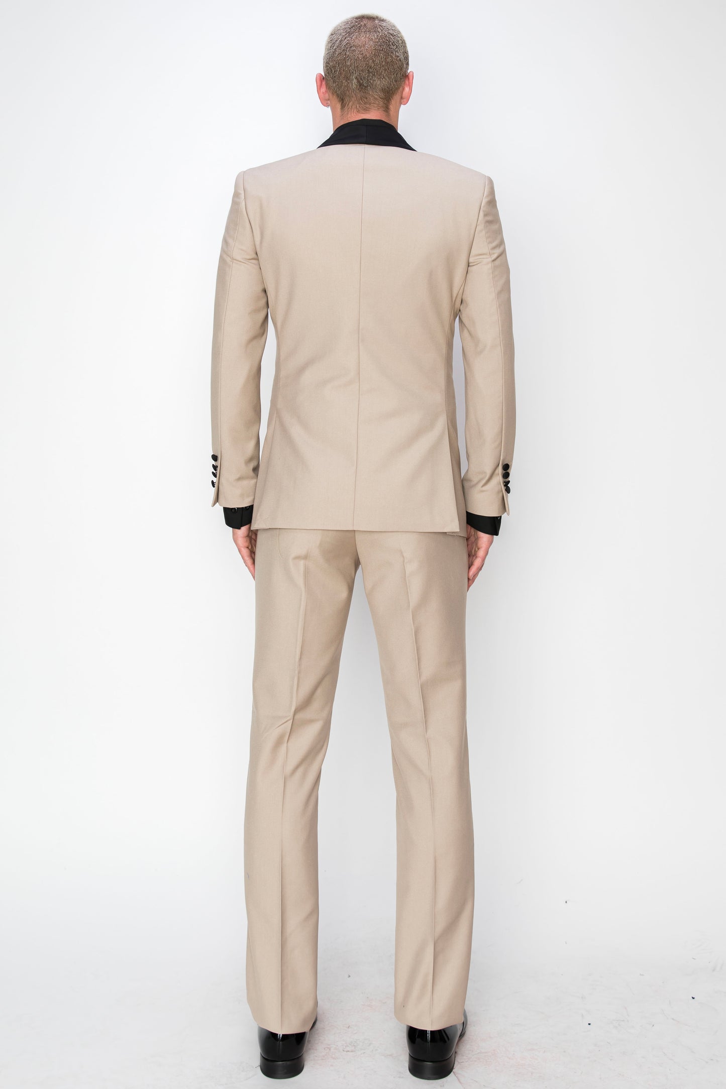 3 Piece Slim Fit Tuxedo - Beige (1874507)