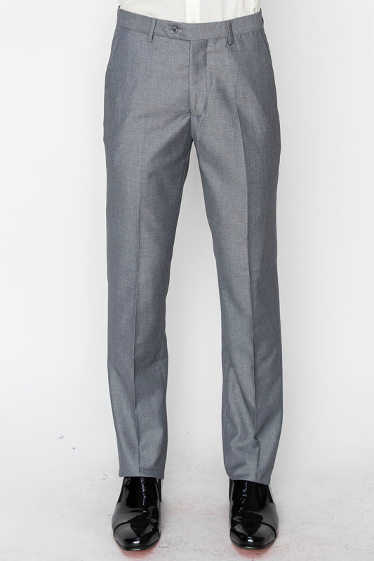 Slim Fit Dress Pants - Light Grey (874506)