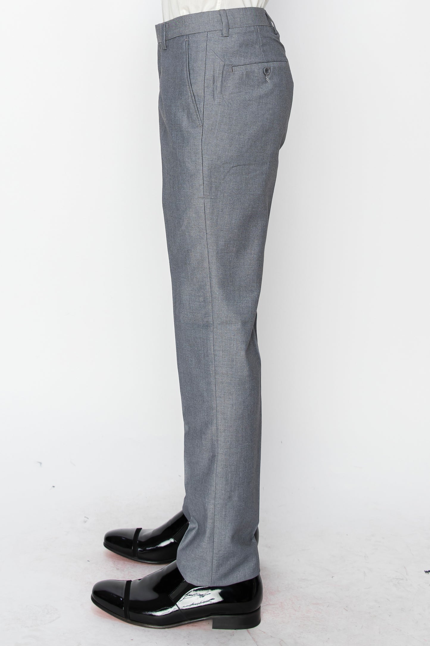 Slim Fit Dress Pants - Light Grey (874506)